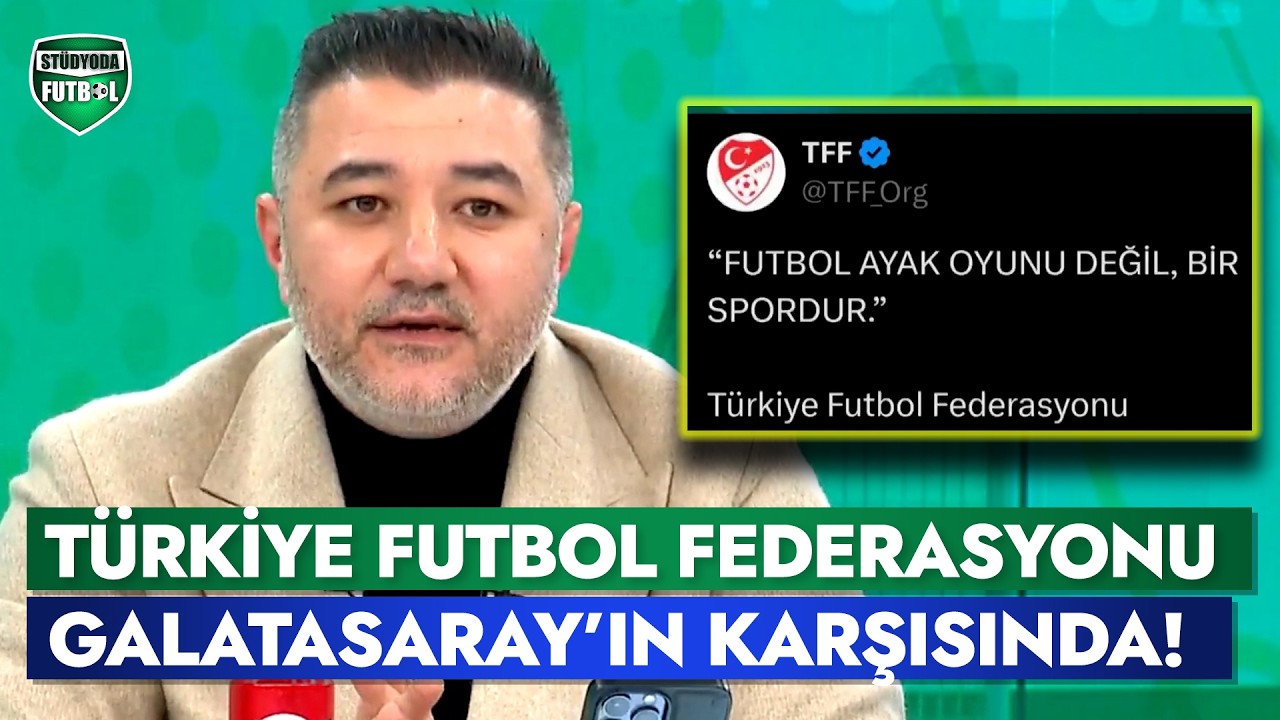 Ali Naci Küçük'ten TFF'nin Paylaşımına Tepki: Federasyon Tarafsızlığını Kaybetti! | Stüdyoda Futbol