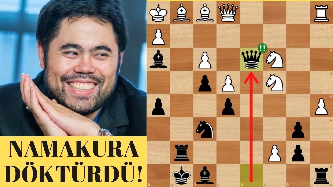 NAKAMURA BİR HAMLEDE İKİ VEZİR FEDA EDİYOR - BU NASIL OLUYOR?
