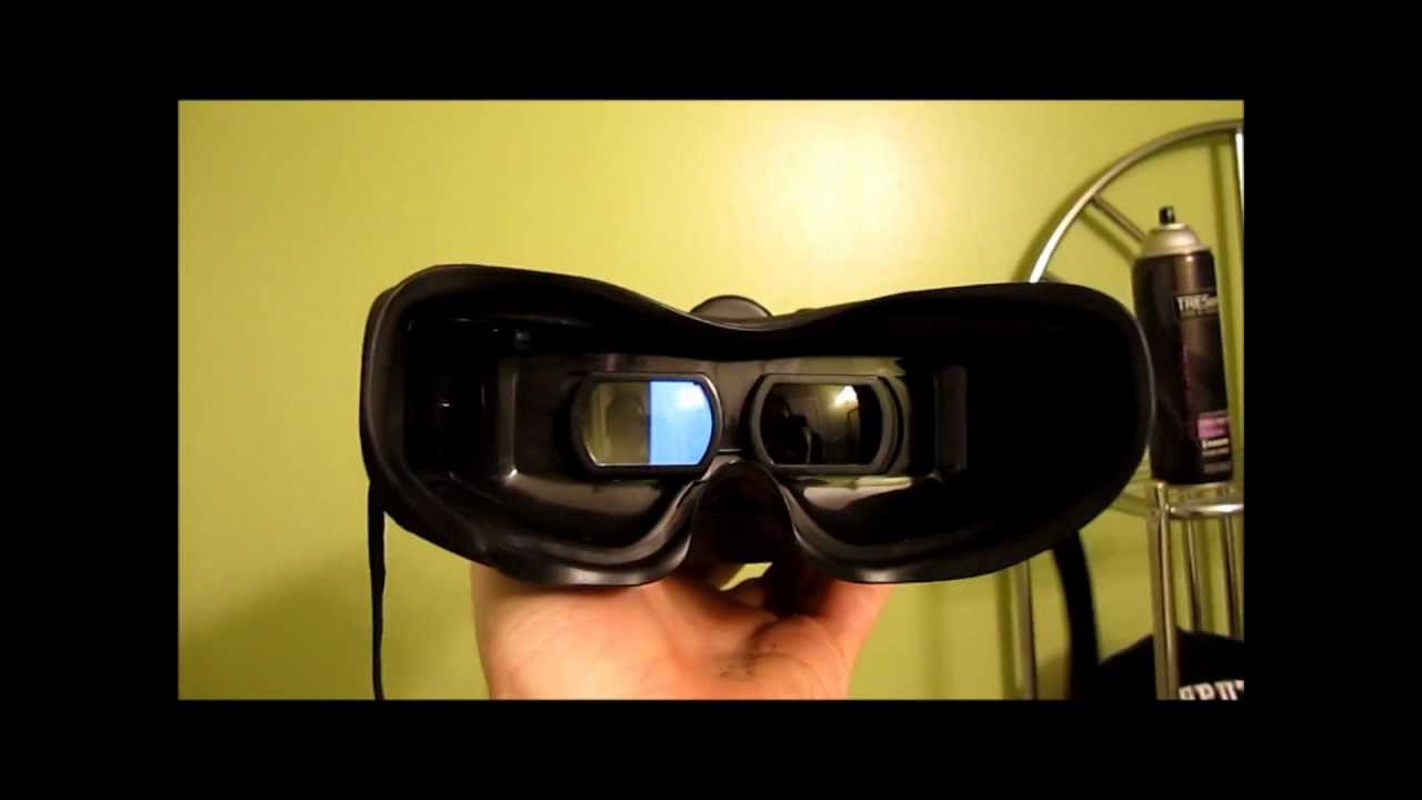 EyeClops Night Vision Goggles Binoculars Indoor Test