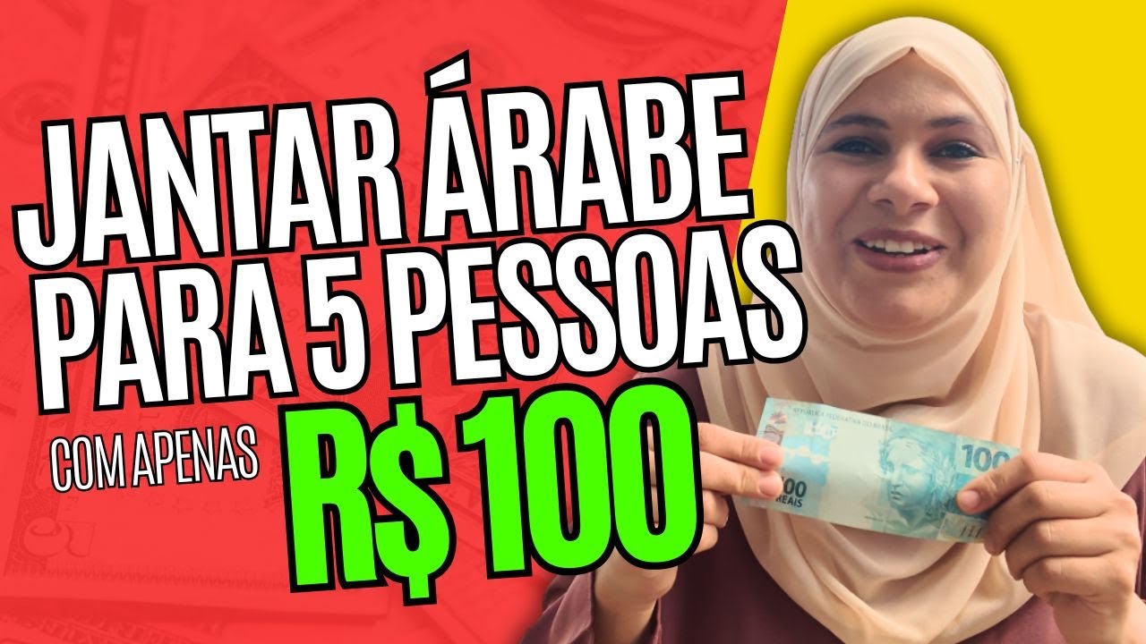Desafio R$100 na Cozinha Árabe – A Hiba conseguiu vencer?