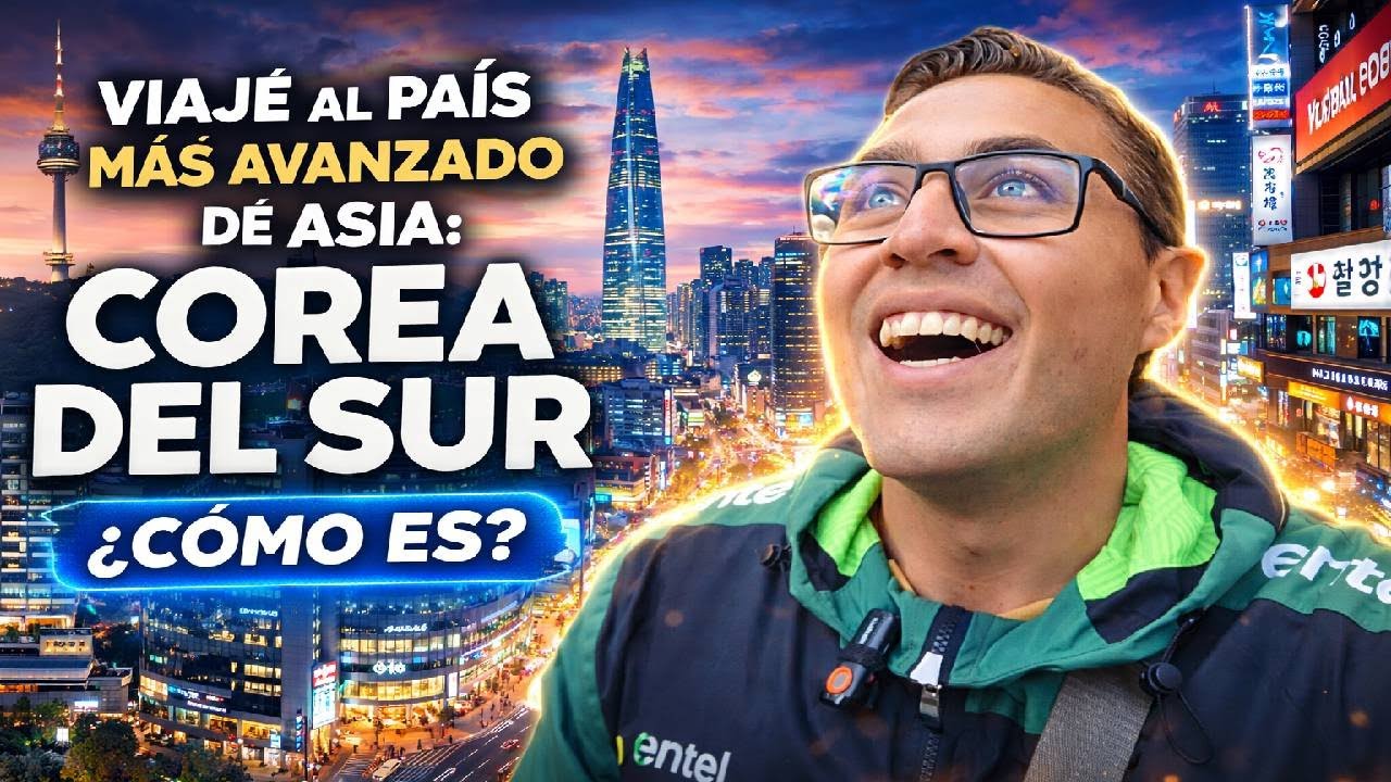 Un Boliviano viajando al pa&iacute;s M&Aacute;S AVANZADO de ASIA 🇰🇷 | &iquest;As&iacute; es Corea del Sur?