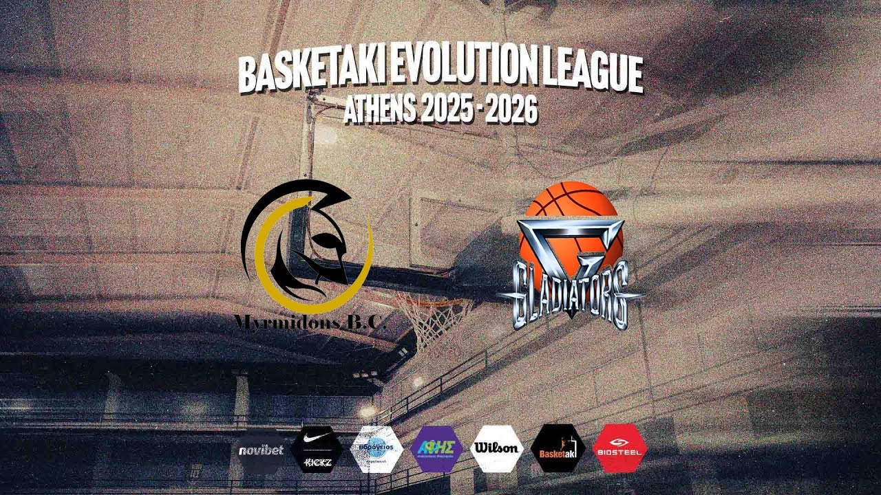Basketaki The League - Myrmidons BC Vs Gladiators (04/03/2026)