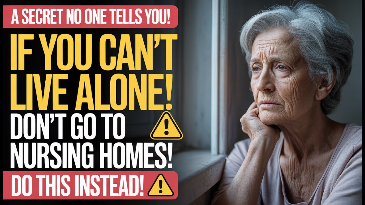 If You Can’t Live Alone, Don’t Go to Nursing Homes—Do This Instead | Senior Health Tips 60+