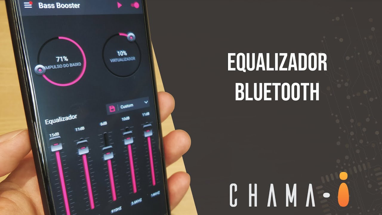 Equalizador Bluetooth para Fone e Caixa !!!