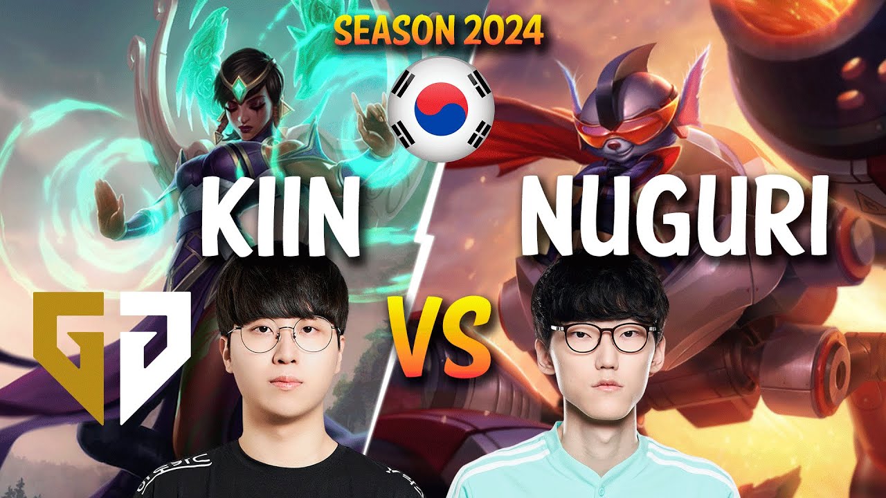 GEN Kiin vs Nuguri - Kiin KARMA vs Nuguri RUMBLE Top - Patch 14.3 KR Ranked | lolrec