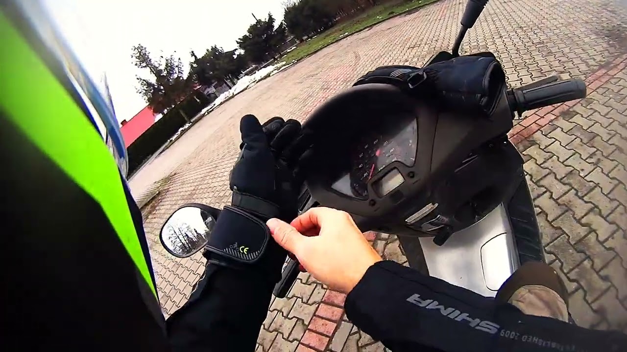 Jazda testowa Honda Pantheon 125 wariator rolki olej @RONIN
