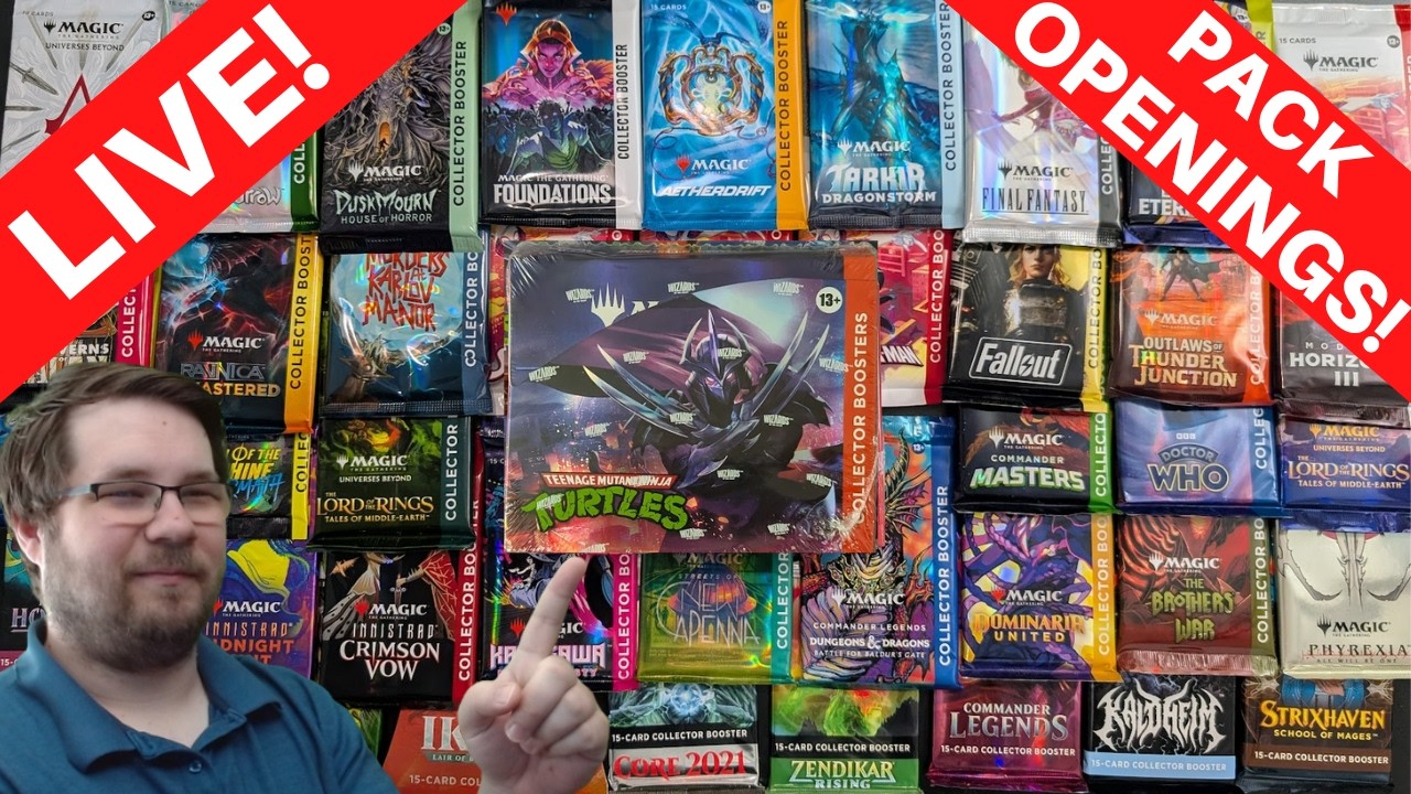 🔴LIVE! MTG Rip & Ship w/ Lance | Battles & Huge Variety of Collector & Other Booster Packs | 3/16
