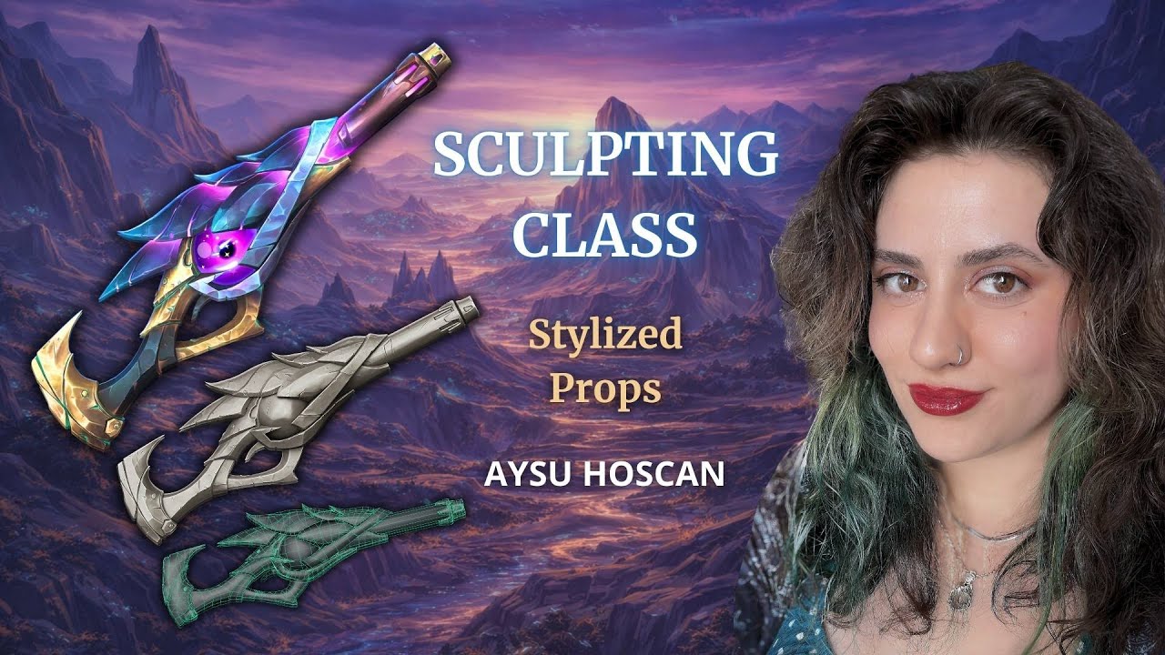 Aysu Hoscan | Sculpting Class:Stylized New Year Props