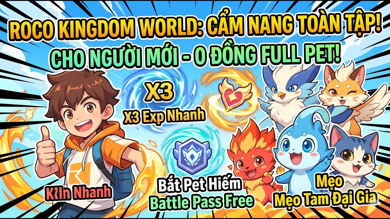 Roco Kingdom Mobile: C&aacute;ch đạt 100% thu thập cực nhanh cho người mới.