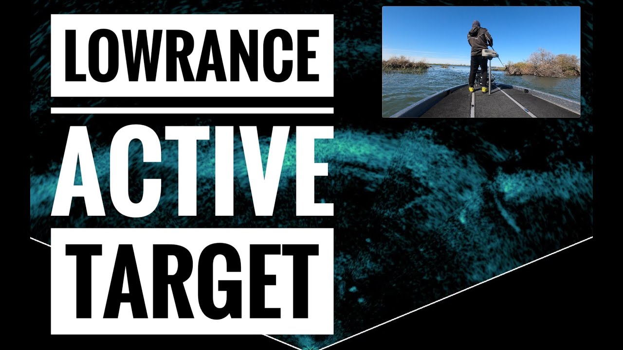 Lowrance Active Target Scout Mode Footage Explained - California Delta - March 2021
