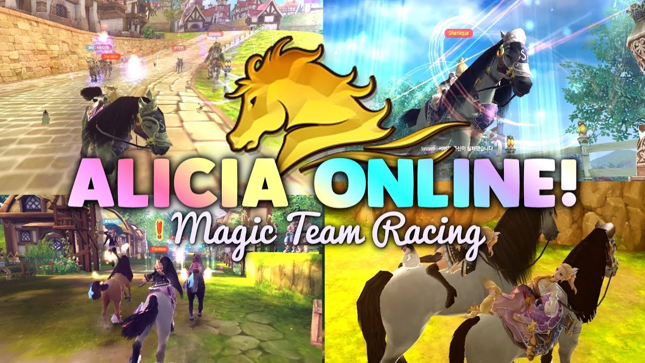Комментарии к игровому процессу Alicia Online Magic Team Racing