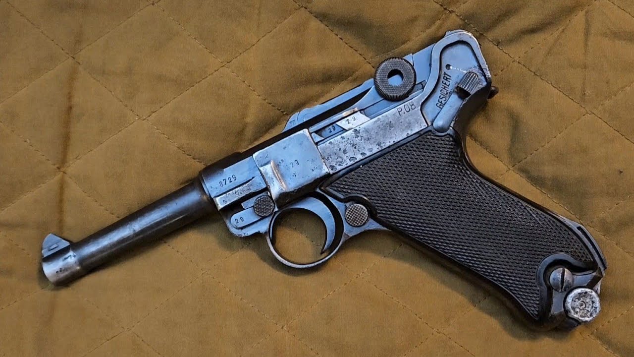 P08 Luger BYF41 "Black Widow"