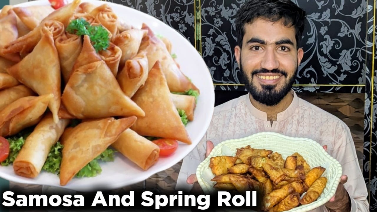 2nd Ramadan Samosa Or Spring Roll Bnay | How to Make Samosa Or Spring Roll | Zohaib Ali