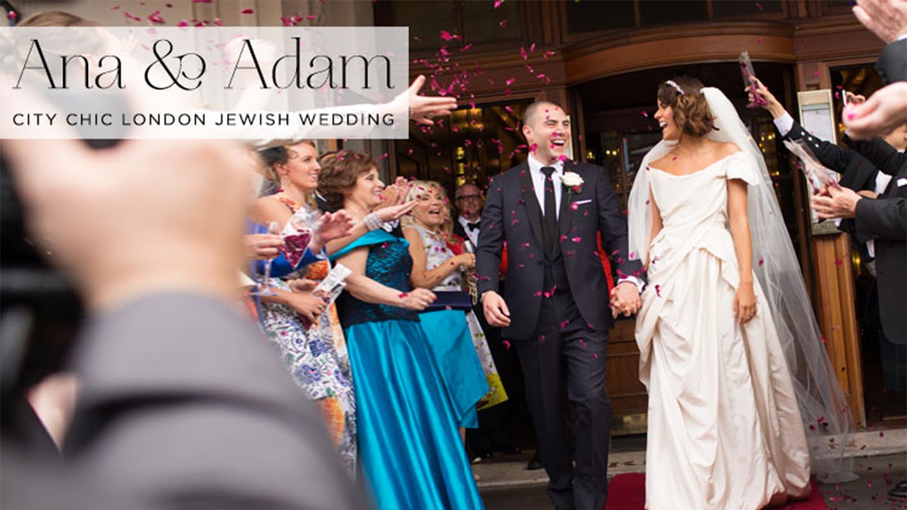 Ana & Adam | City Chic Jewish wedding at The Criterion, Central London