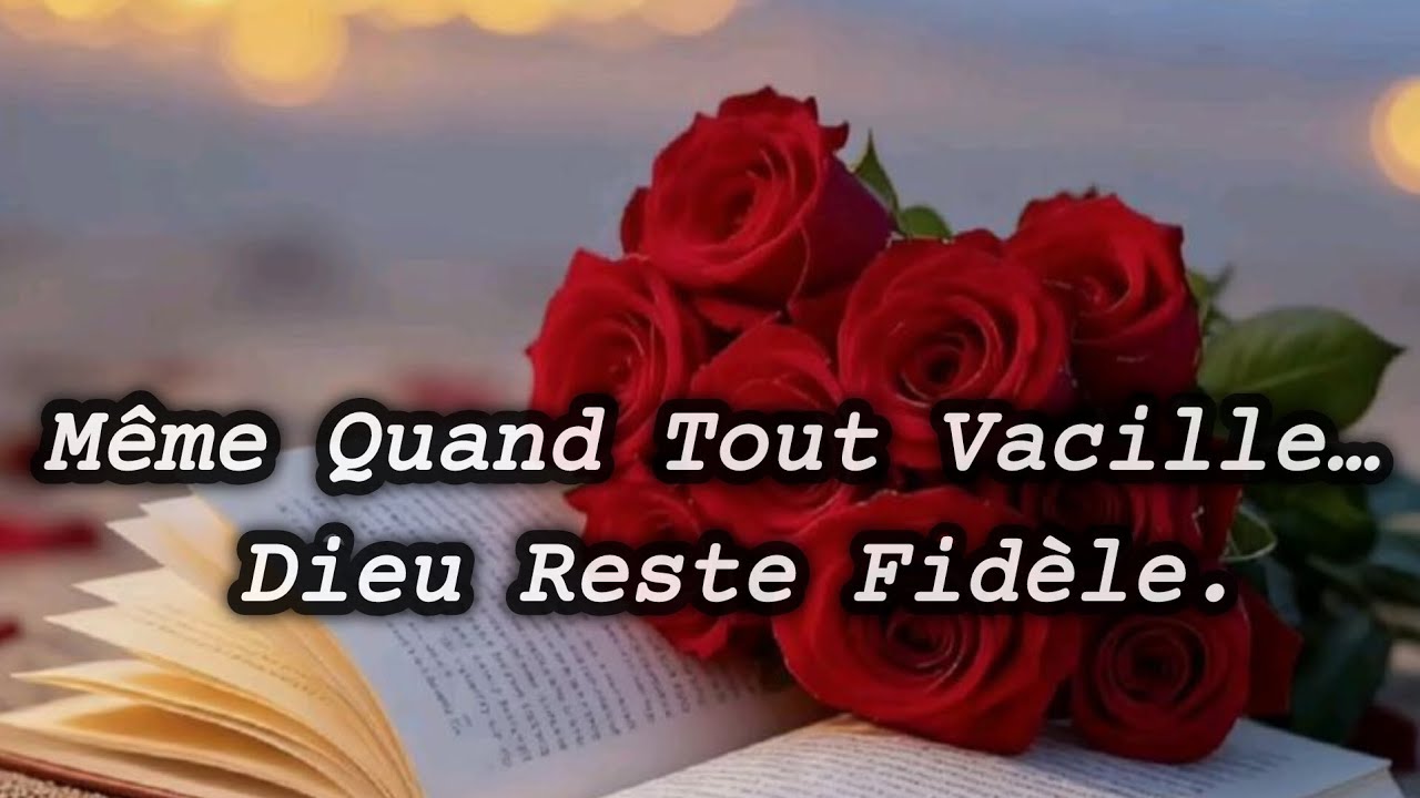 La raison pour laquelle Dieu ne revient jamais sur sa Parole...cette vidéo t'explique pourquoi !