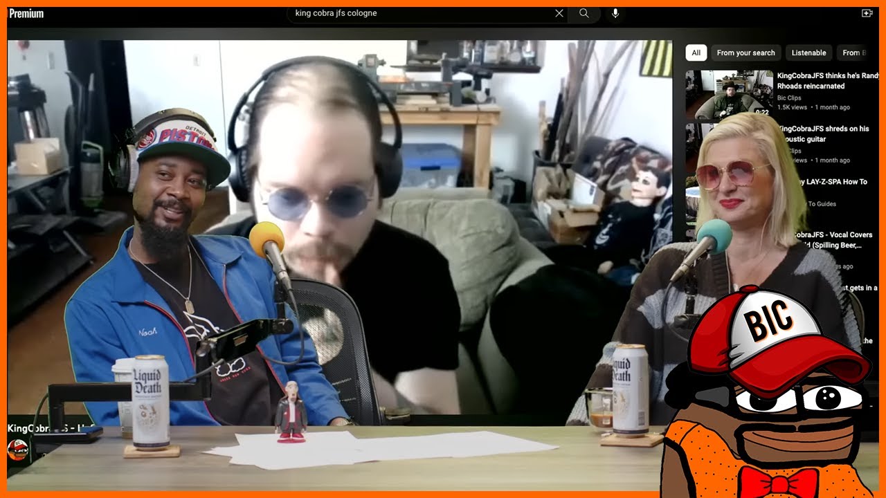 Danny Brown on KingCobraJFS (YMH Studios)