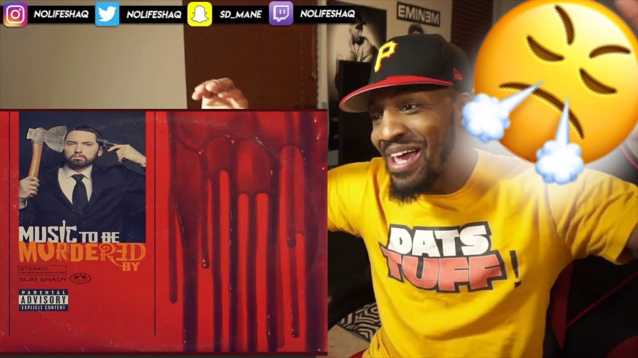 EMINEM DROPPED A NEW ALBUM! | Premonition (Intro) (REACTION!!!)