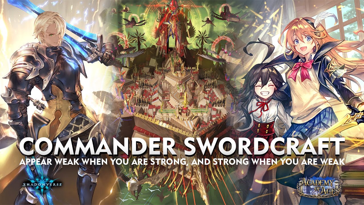 [ シャドウバース ] Shadowverse - Commander Swordcraft - Lecia Bring a Cannon on Flying Fotress