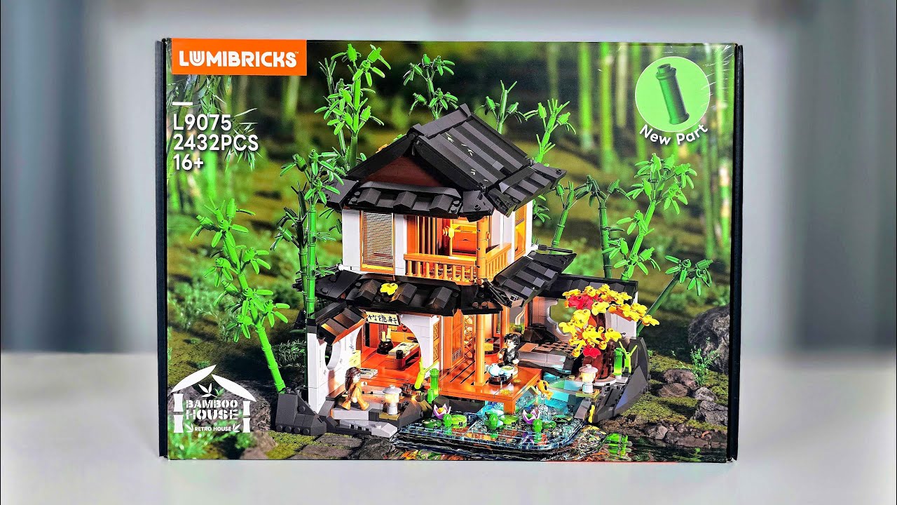 Бамбуковый дом от Lumibricks!!
