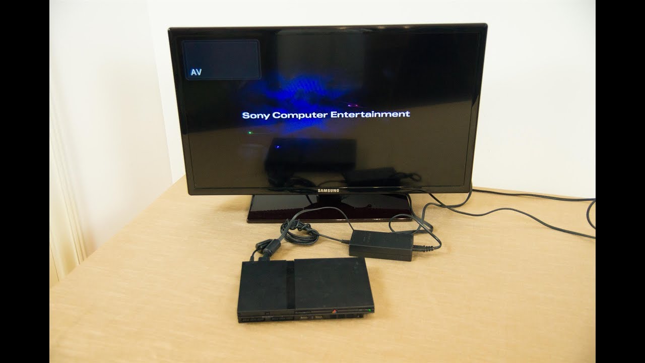 Игровая приставка Sony Playstation 2 (SCPH-75004)