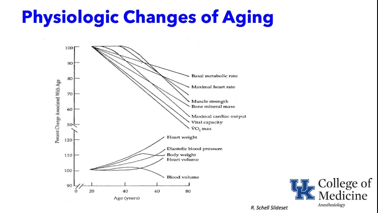 Aging Physiology and Pharmacology - Dr. Schell