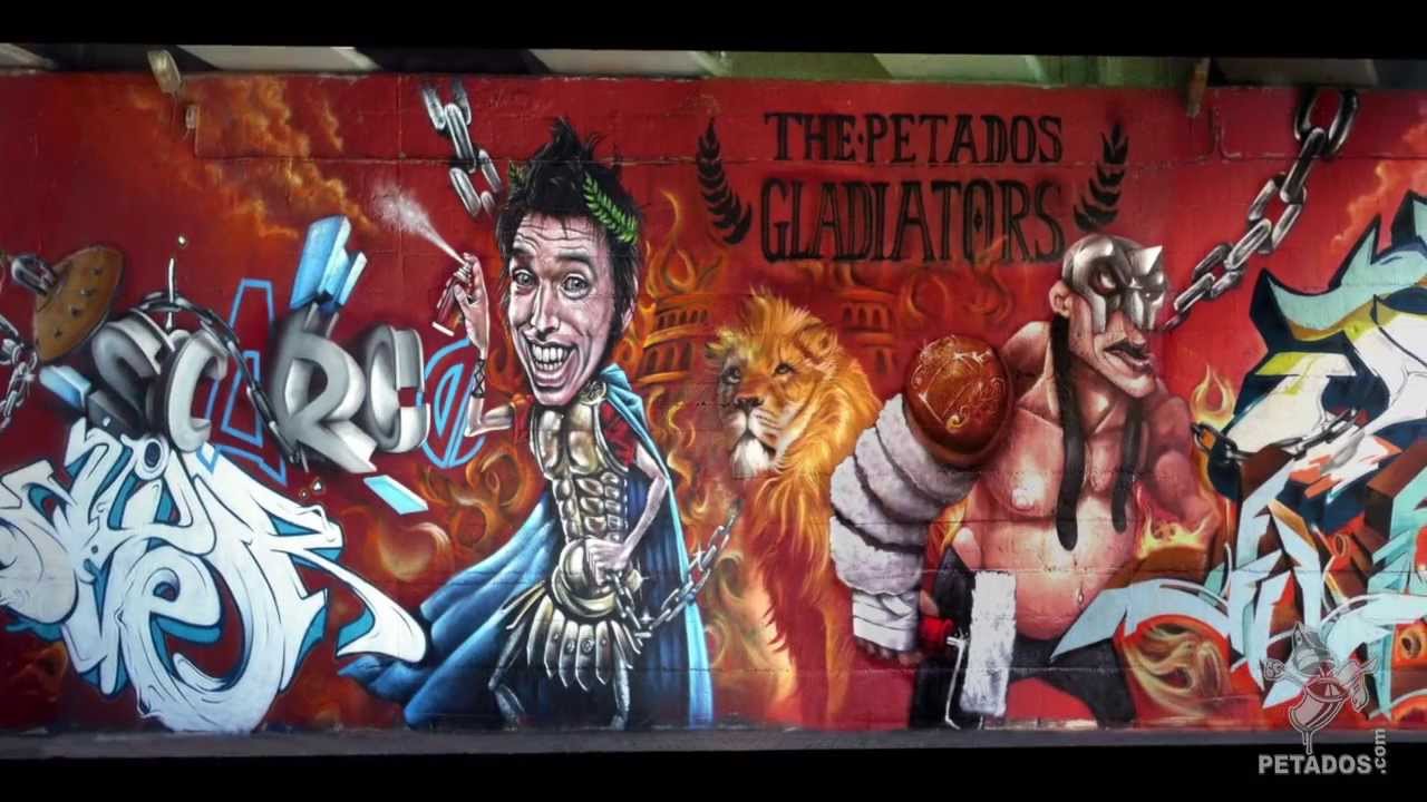 Petados Crew - GLADIATORS Graffiti Video