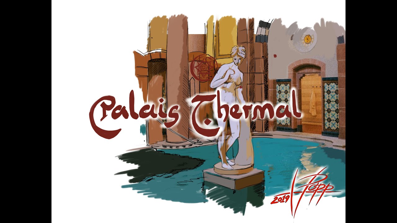 #HOW TO #FILM #INSIDE #PALAIS #THERMAL: When at Palais Thermal, retro artistic bath GREAT EXPERIENCE