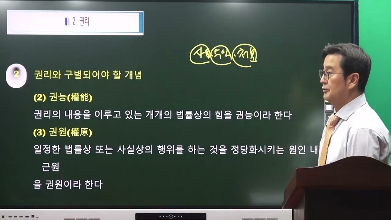 [행정사] 1차 민법총칙 기본이론