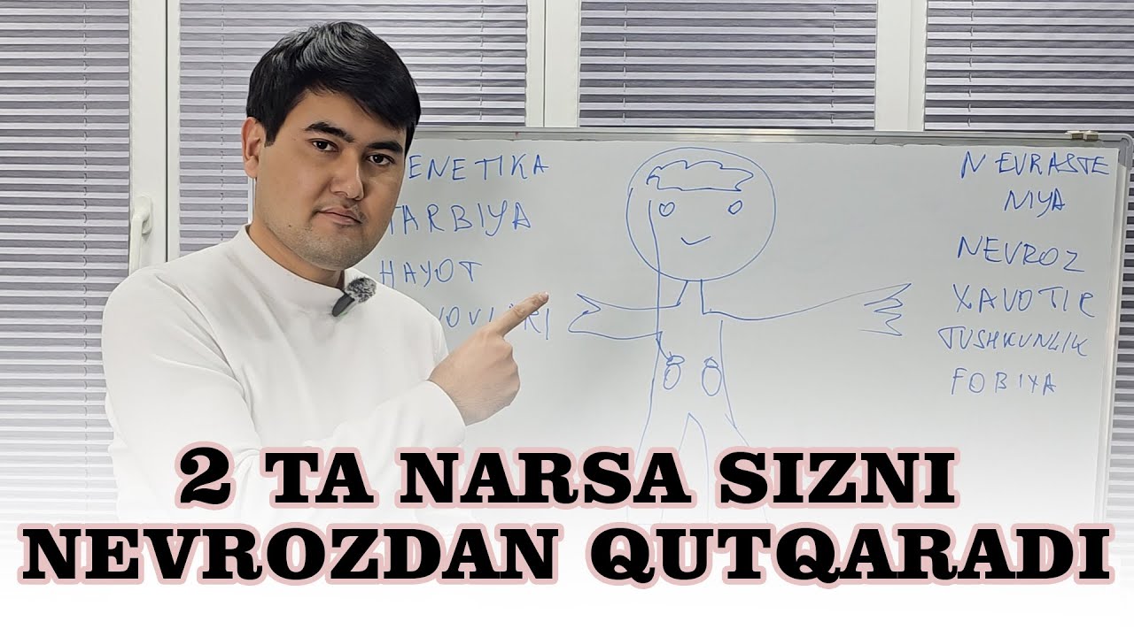 Nevrozning paydo bo'lish sabablari va undan qutulishning eng zo'r yo'li