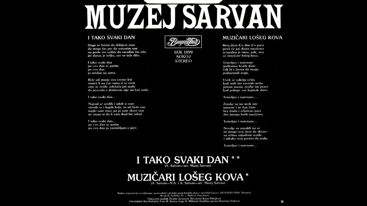 Muzičari lo&scaron;eg kova