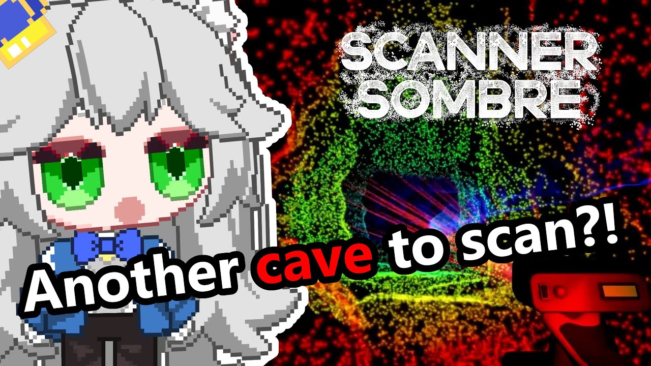 【Scanner Sombre】 What could possibly be lurking in these caves? 👀💦【Horror Gaming】