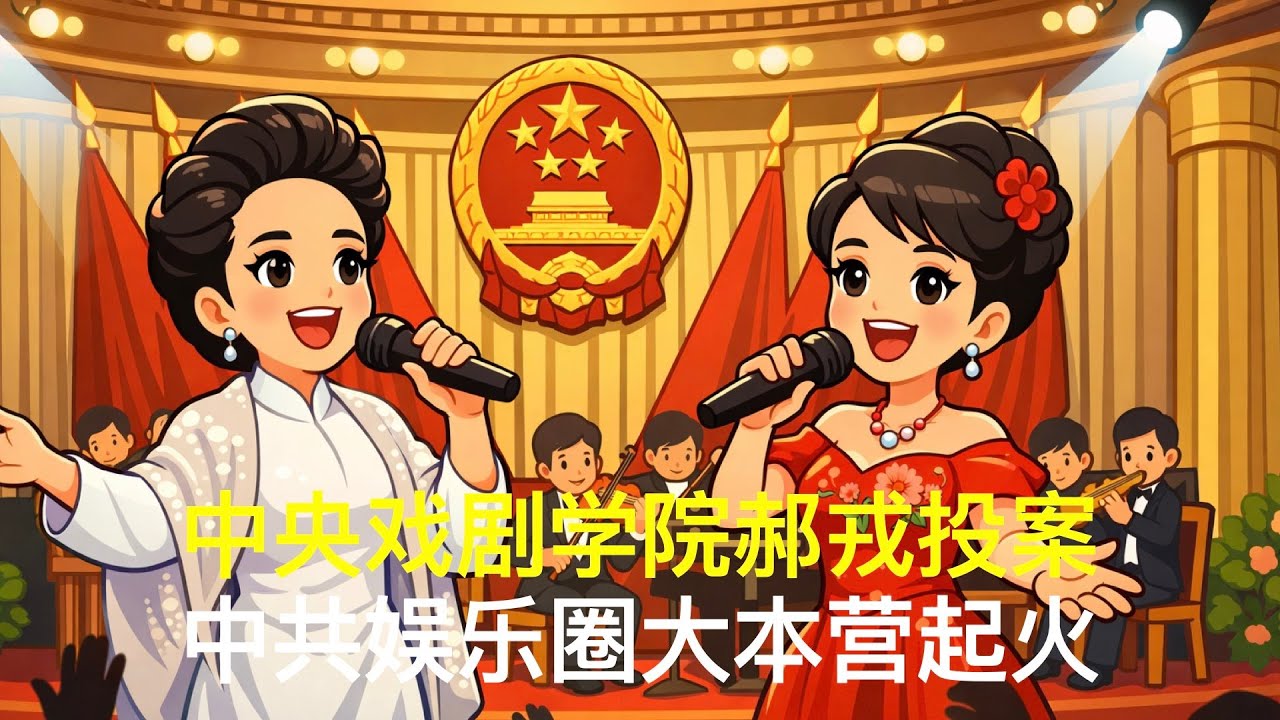 中央戏剧学院郝戎投案，中共娱乐圈大本营起火｜彭丽媛｜宋祖英｜巩俐｜张艺谋｜陈道明｜唐国强｜冯小刚