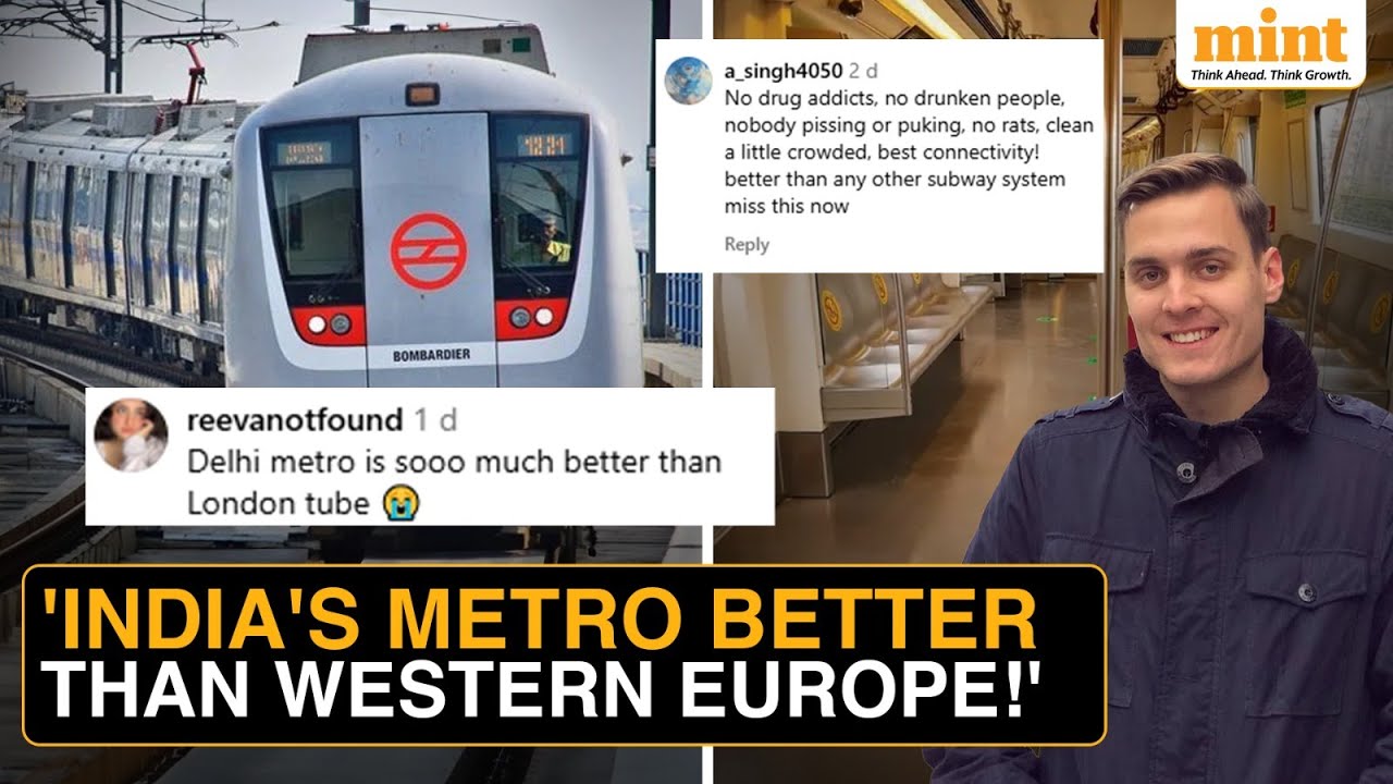 German Travel Vlogger's Viral Delhi Metro Video: Stereotypes Distorting West's India Perception?