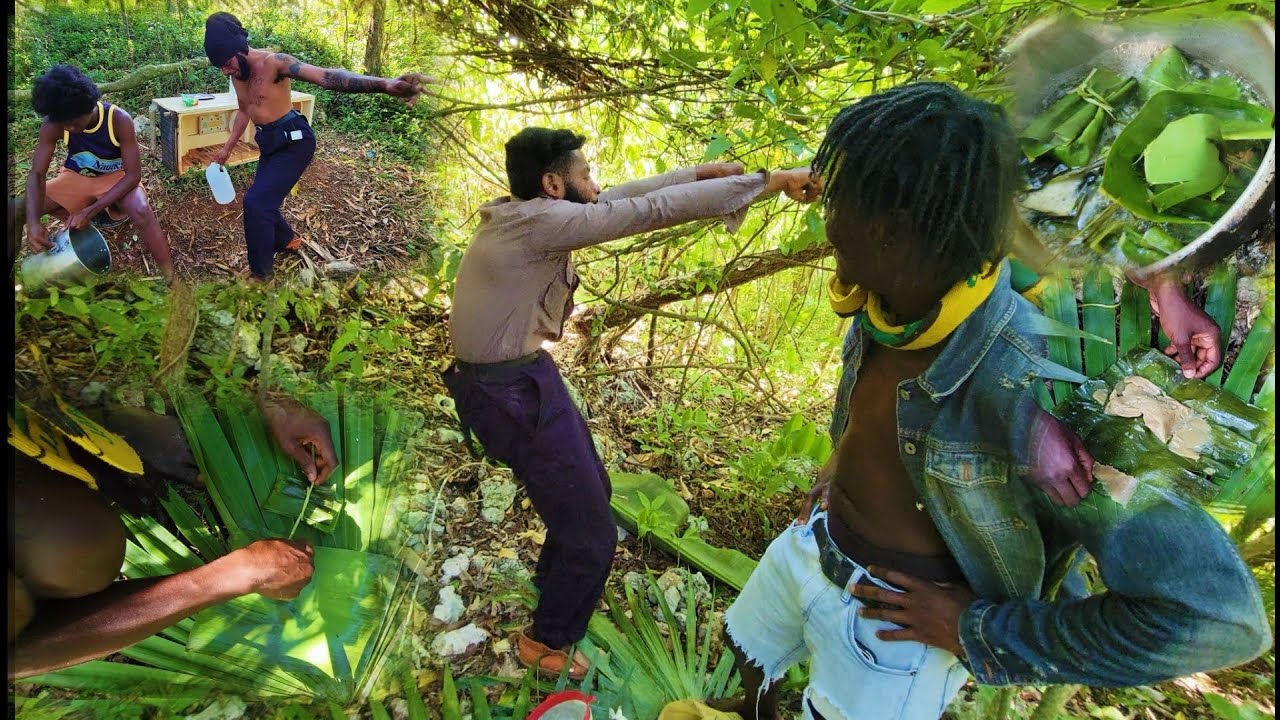 Old is Gold, Jamaican Style Blue Draws(Dukunno) made the Old Fashion Way