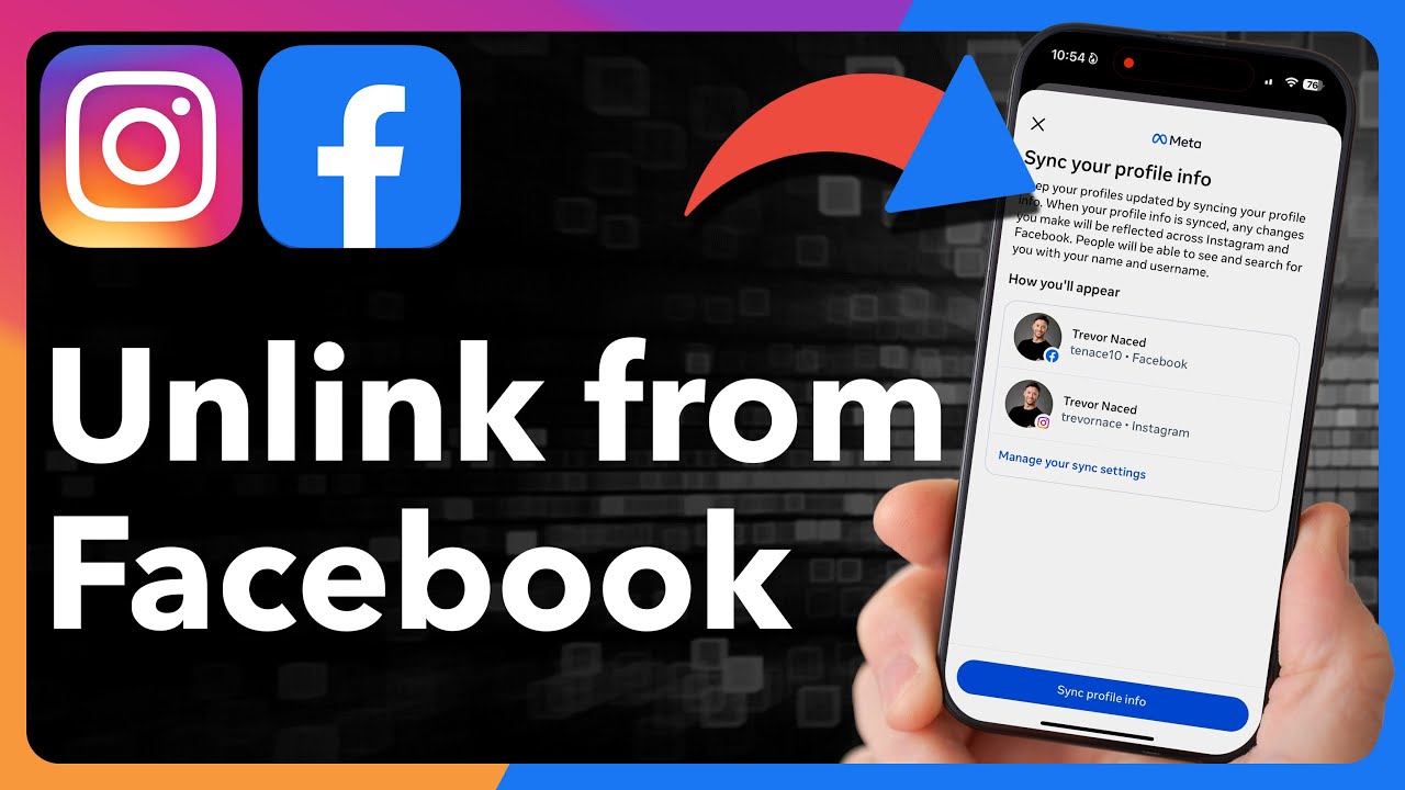 How To Unlink Instagram From Facebook Account