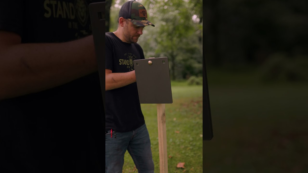 AR500 Gong Target ASMR #ASMR #SteelTargets #AR500