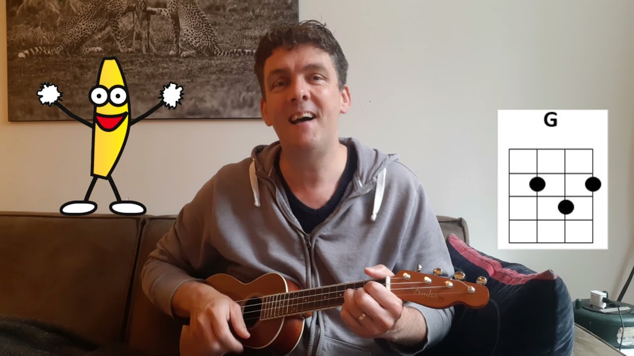 Ukelele tutorial: Banaan