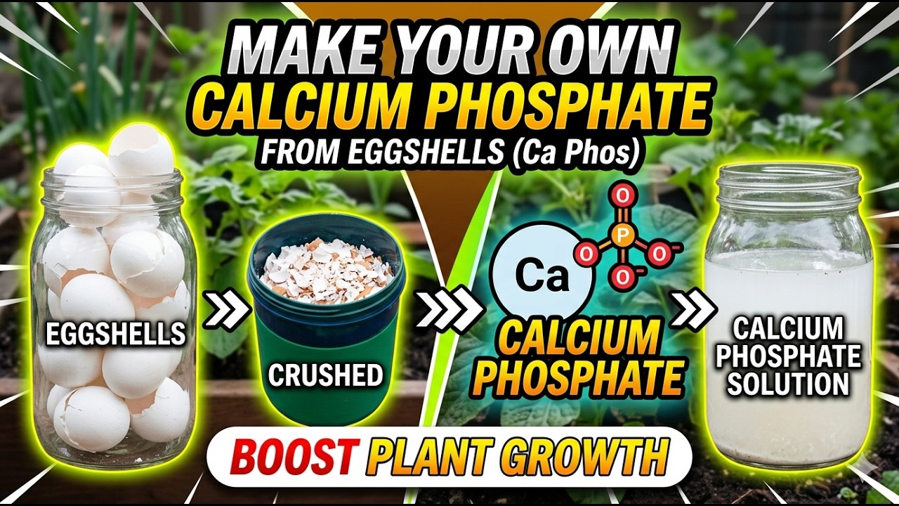 Make your Own Calcium Phosphate from Eggshells