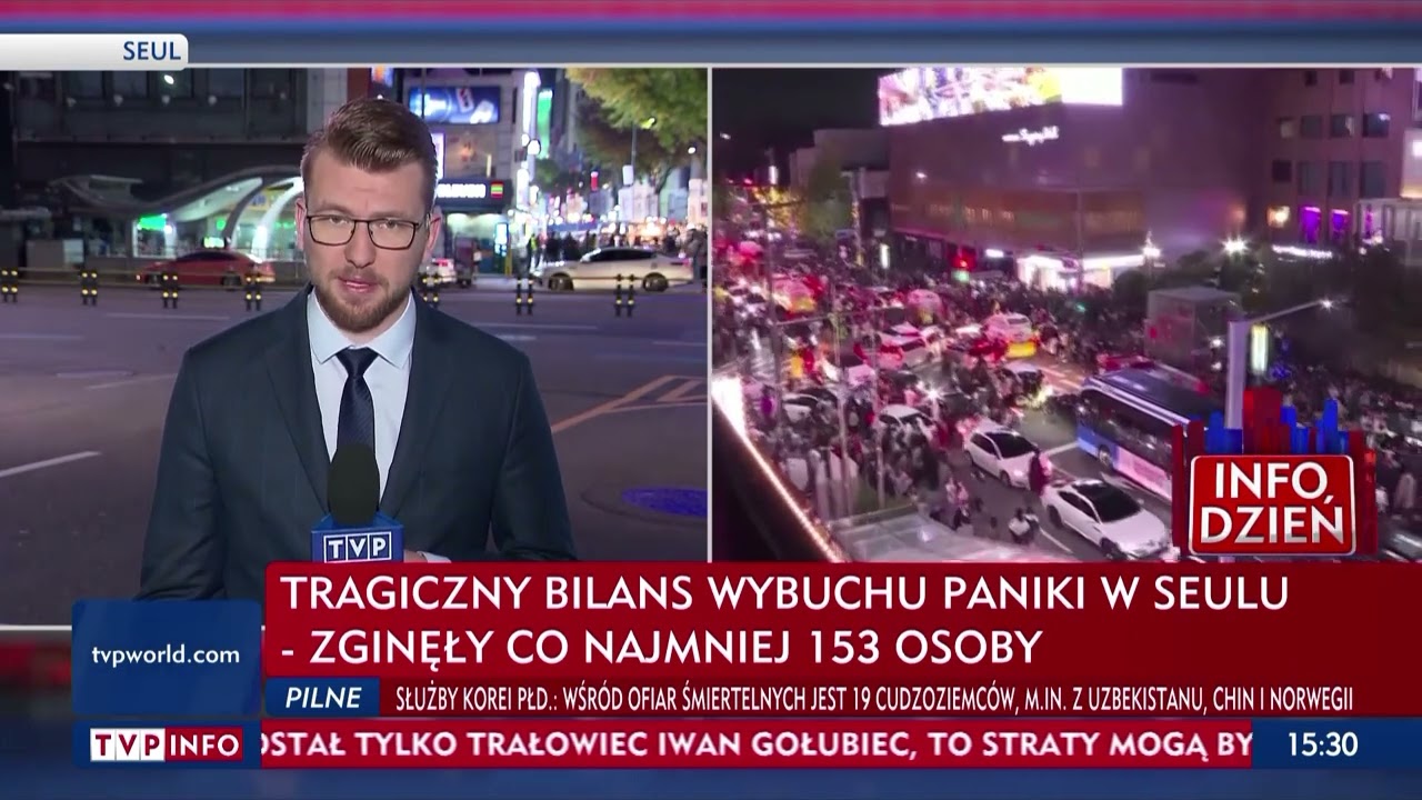 Korea Południowa - rośnie liczba ofiar paniki w Seulu