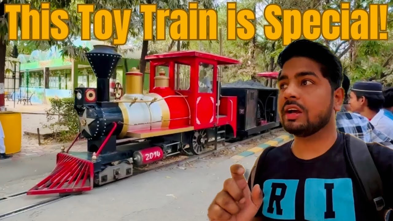 CRAZIEST Toy Train Ride in INDIA! Wildest Toy Train Journey in Lucknow