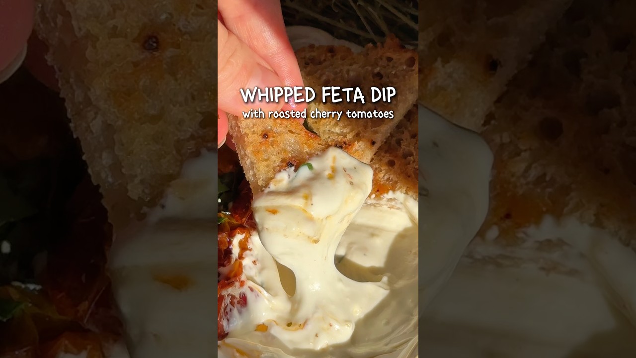 🇬🇷 If you love feta, wait till you whip it&hellip;😋 detailed recipe below⤵️