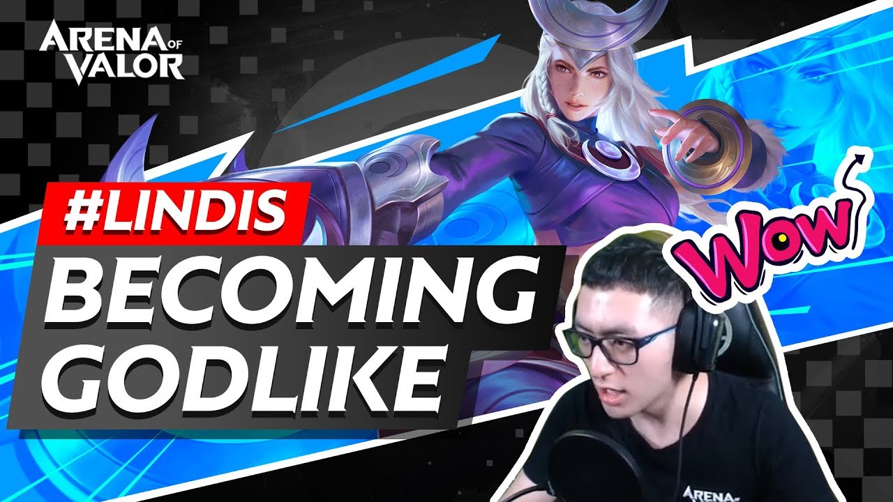 Lindis - Becoming Godlike | Arena of Valor