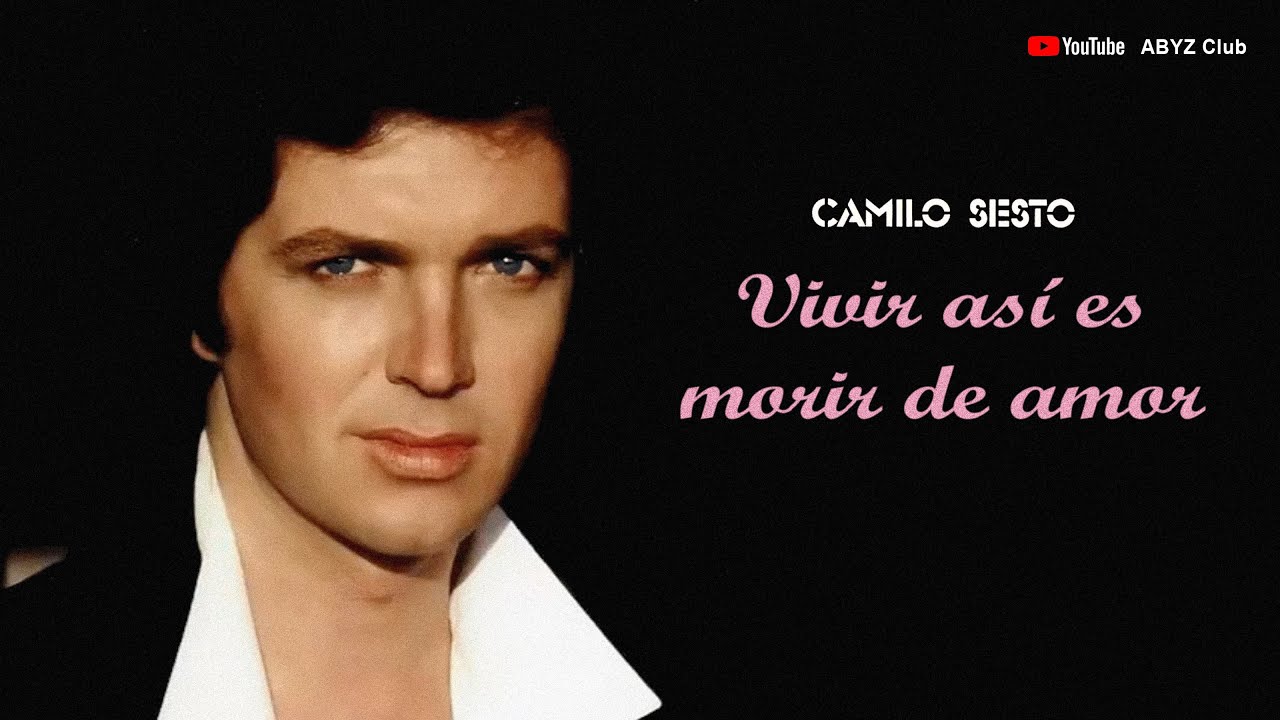 CAMILO SESTO - Vivir así es morir de amor [A capela/ Isolated vocals]