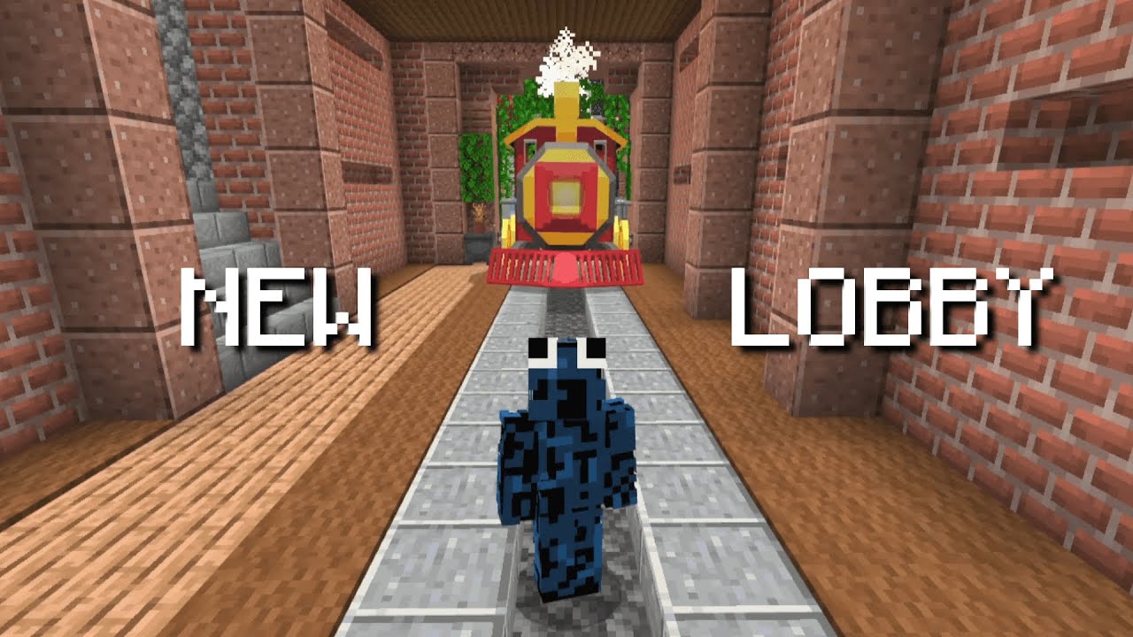 CubeCraft Added TRAINS! (New Lobby)