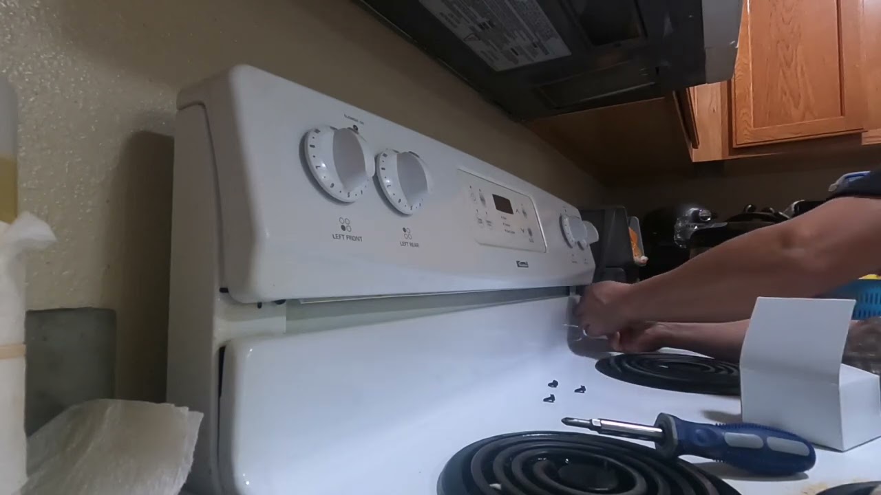 Stove Burner Stays On High Heat / How to replace infinite switch