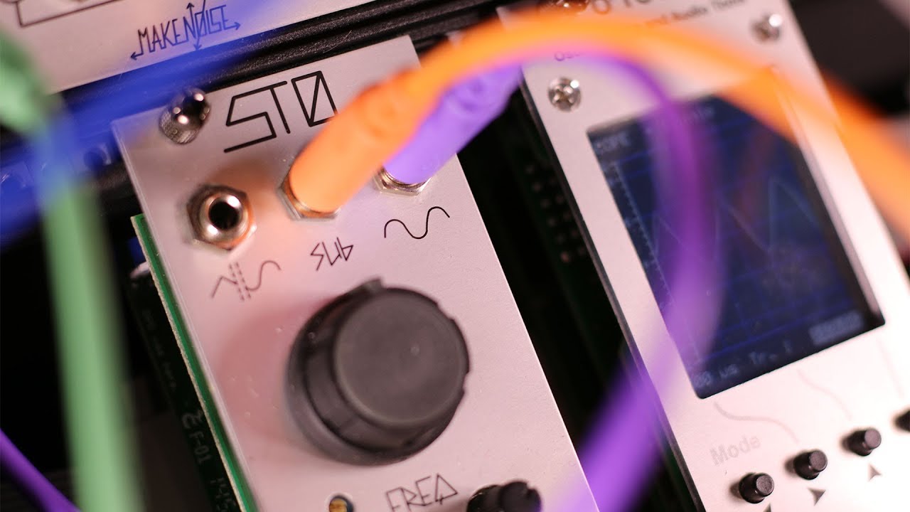 Molten Modular 15 - Discovering oscillators with the Make Noise STO