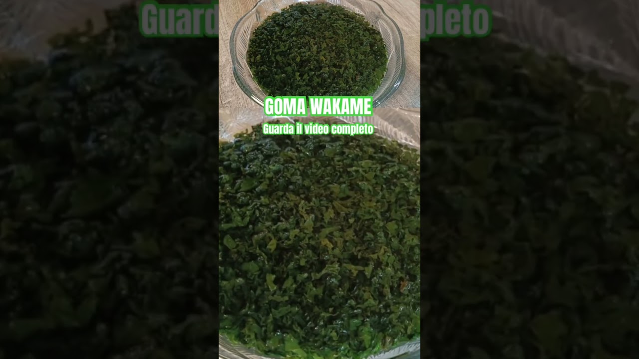 Sai cos’è la Goma Wakame? 