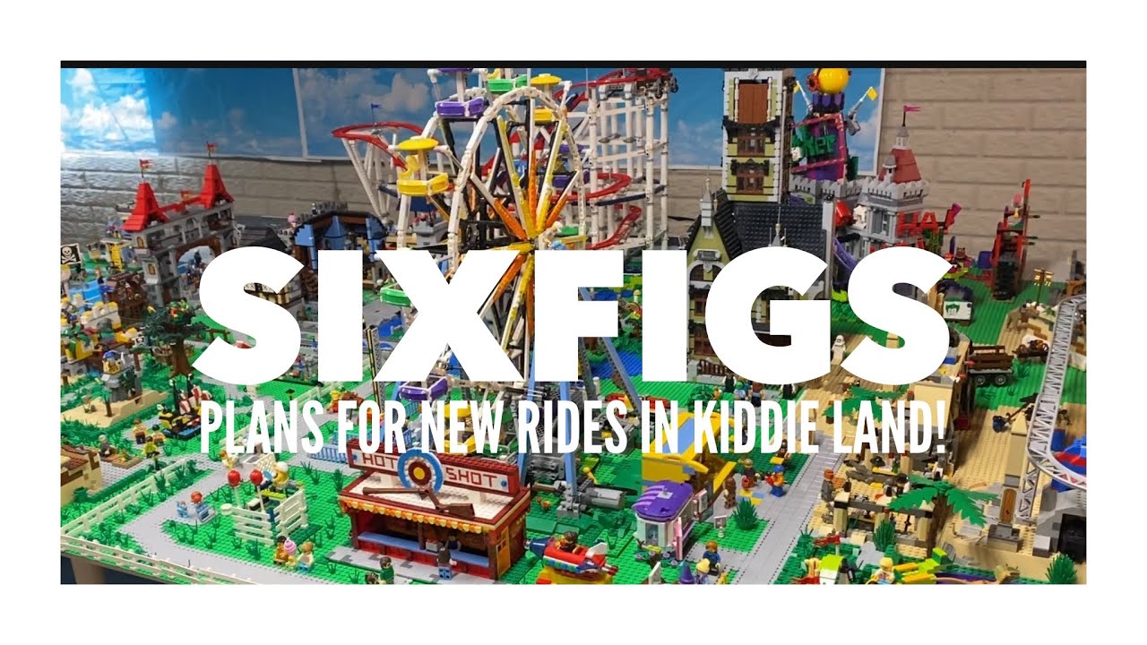 LEGO Amusement park SixFigs Update #3