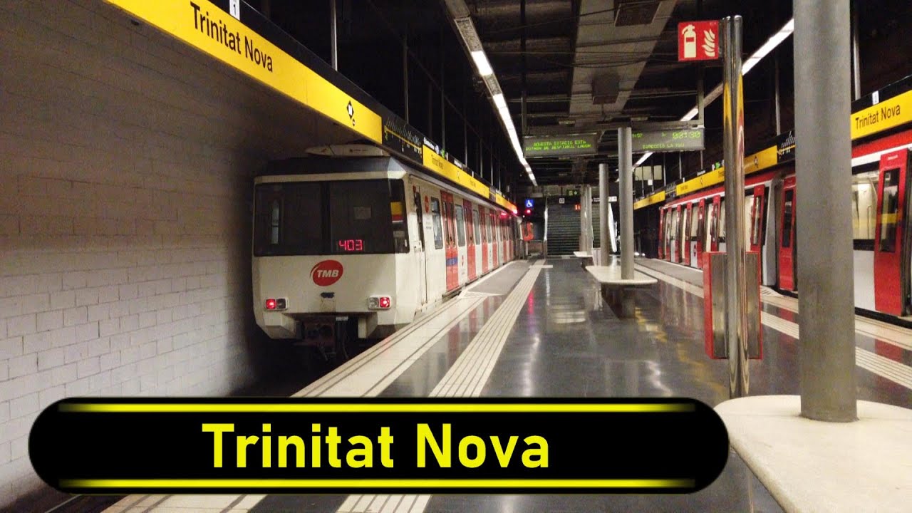 Metro Station Trinitat Nova - Barcelona 🇪🇸 - Walkthrough 🚶
