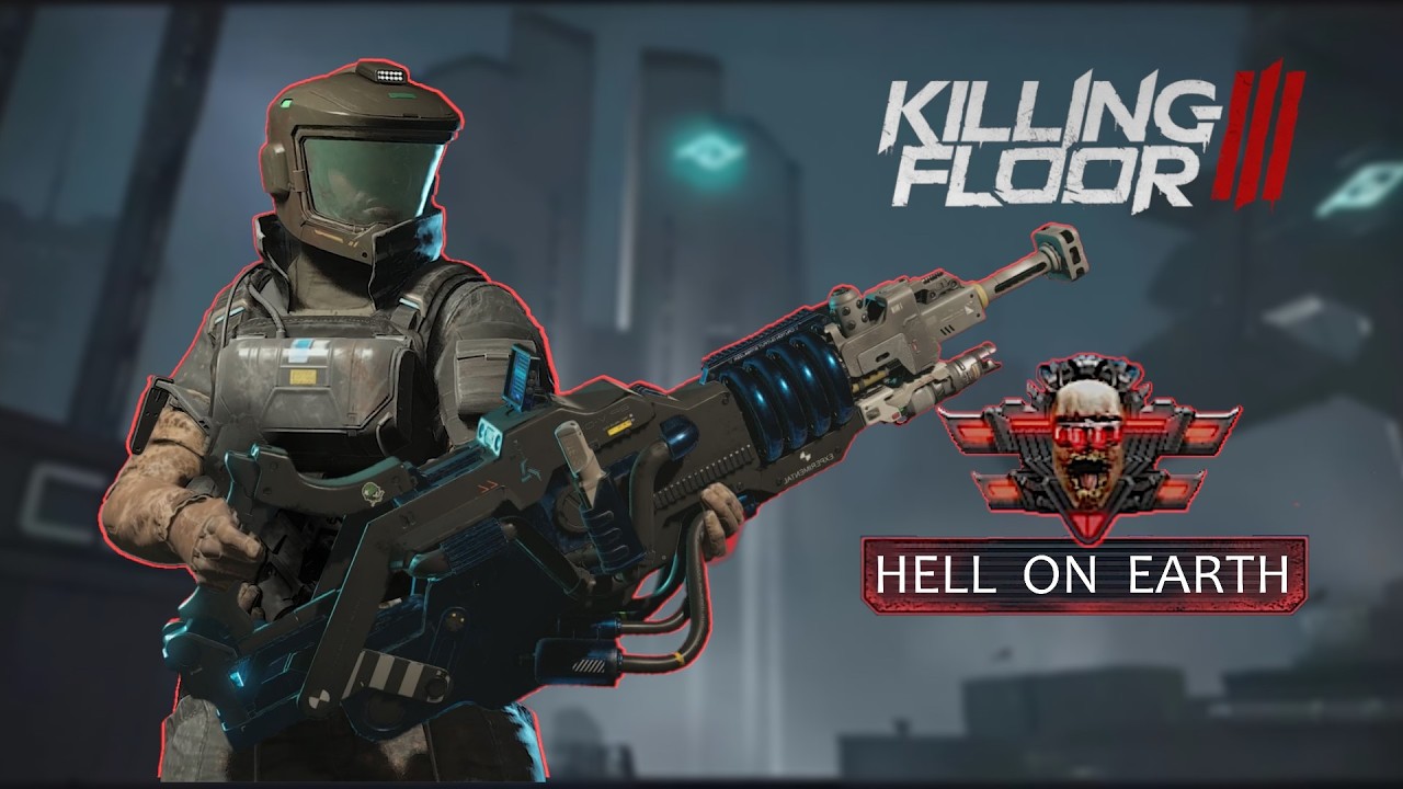 Killing Floor 3: Соло медик через Биоморфный протектор | Карта: Офисы | Сложность: Ад на земле